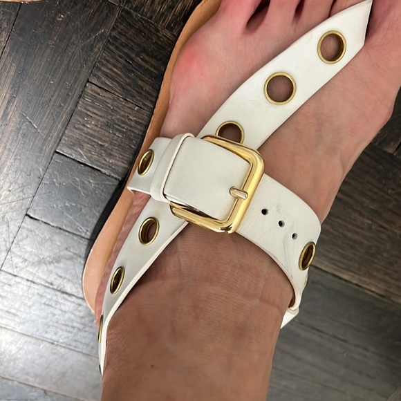Authentic USED CÉLINE WHITE sandals size 36 - Picture 16 of 16